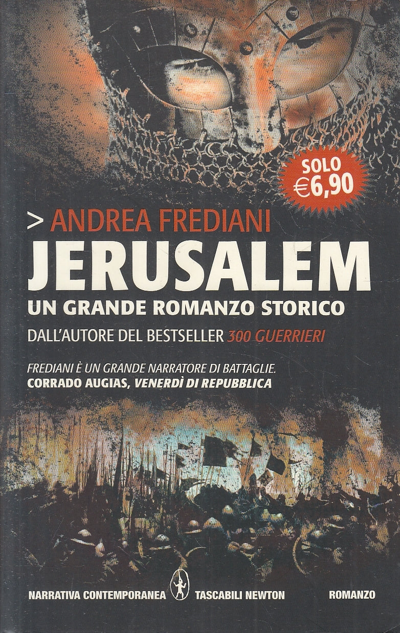 LN2- JERUSALEM ROMANZO STORICO - FREDIANI - NEWTON CONTEMPORANEA - B - JXS141