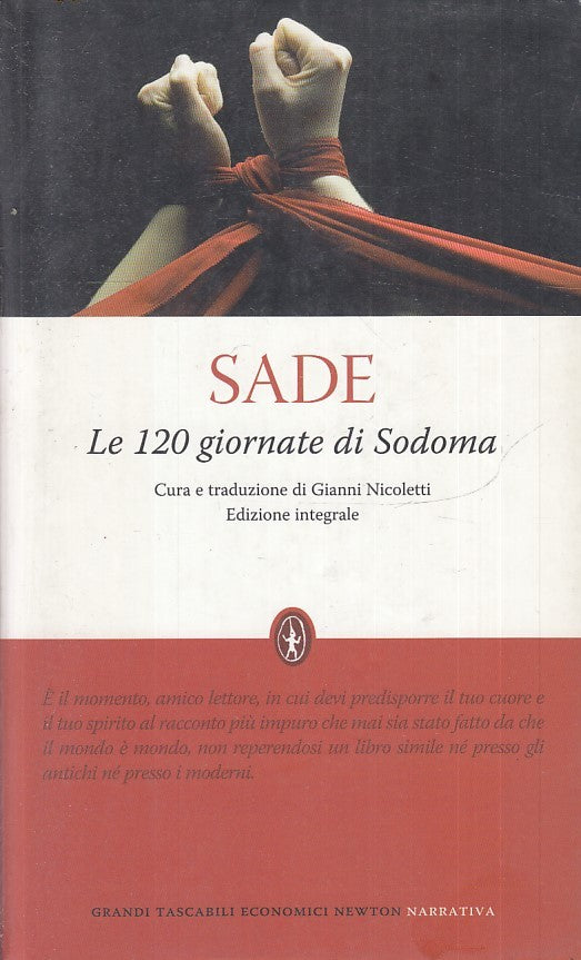 LN- LE 120 GIORNATE DI SODOMA- SADE- NEWTON- GRANDI TASCABILI ECONOMICI- B - XFS
