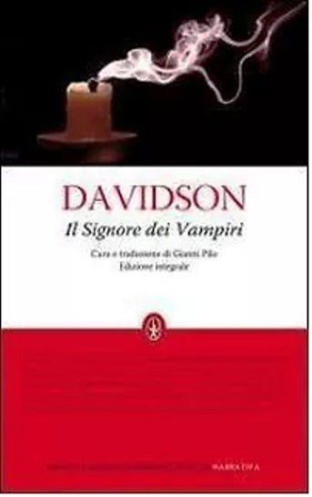 IL SIGNORE DEI VAMPIRI - DAVIDSON - NEWTON - GRANDI TASCABILI - B - XFS