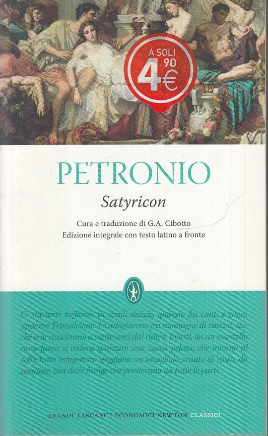 LN2- SATYIRICON - PETRONIO - GRANDI TASCABILI ECONOMICI NEWTON - B - XFS