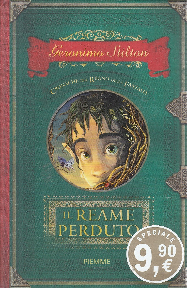 LN2- REAME PERDUTO CRONACHE REGNO FANTASIA- GERONIMO STILTON- PIEMME- CS- JXS254