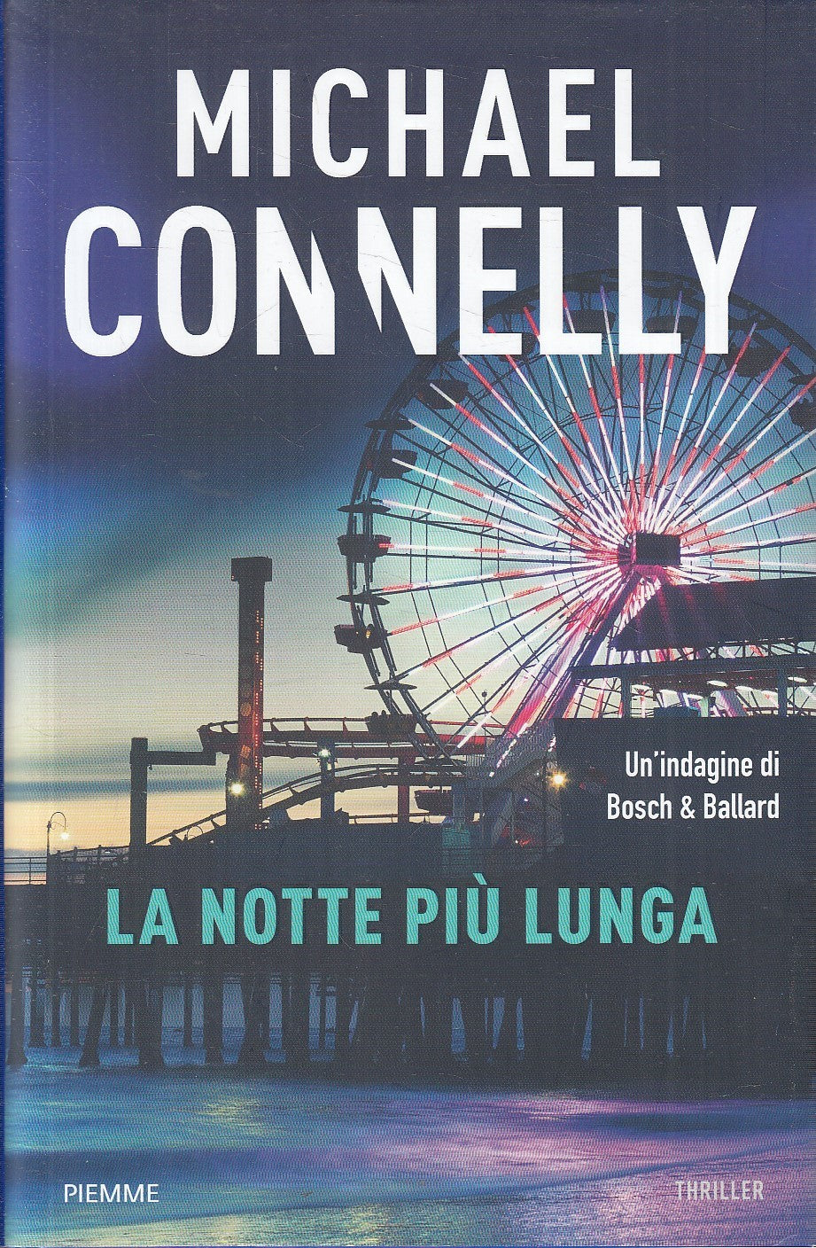 LG- LA NOTTE PIU' LUNGA - CONNELLY - PIEMME -- 1a ED. - 2019 - CS - YFS15