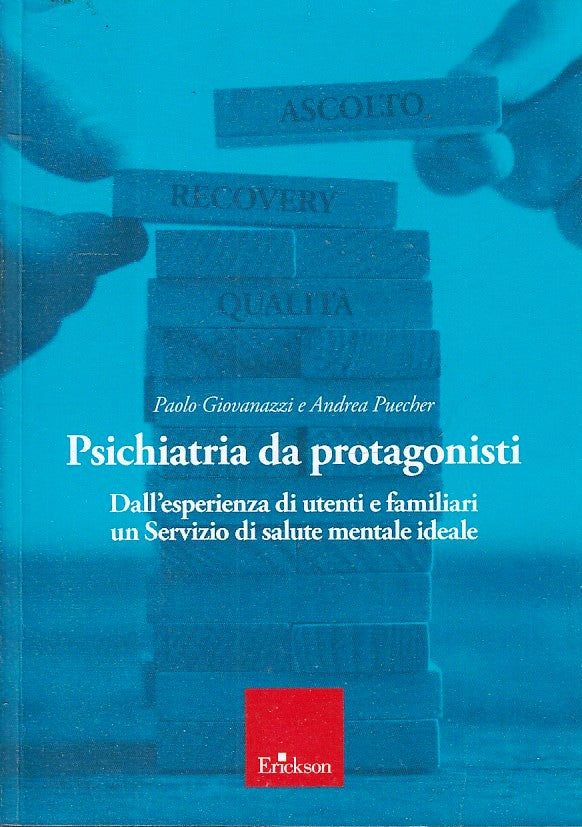 LZ- PSICHIATRIA DA PROTAGONISTI - GIOVANAZZI PUECHER- ERICKSON--- 2022- B- ZFS88