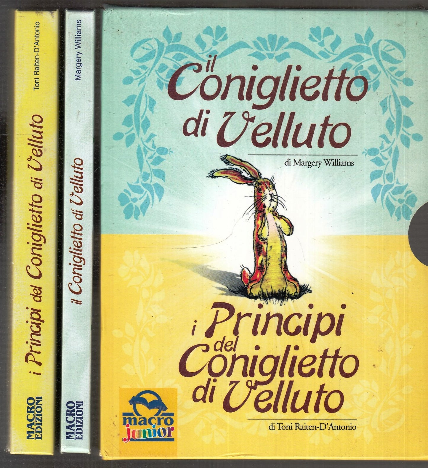 LB- IL CONIGLIETTO DI VELLUTO I PRINCIPI COFANETTO 2 VOLUMI- MACRO- 2007- C- RGZ