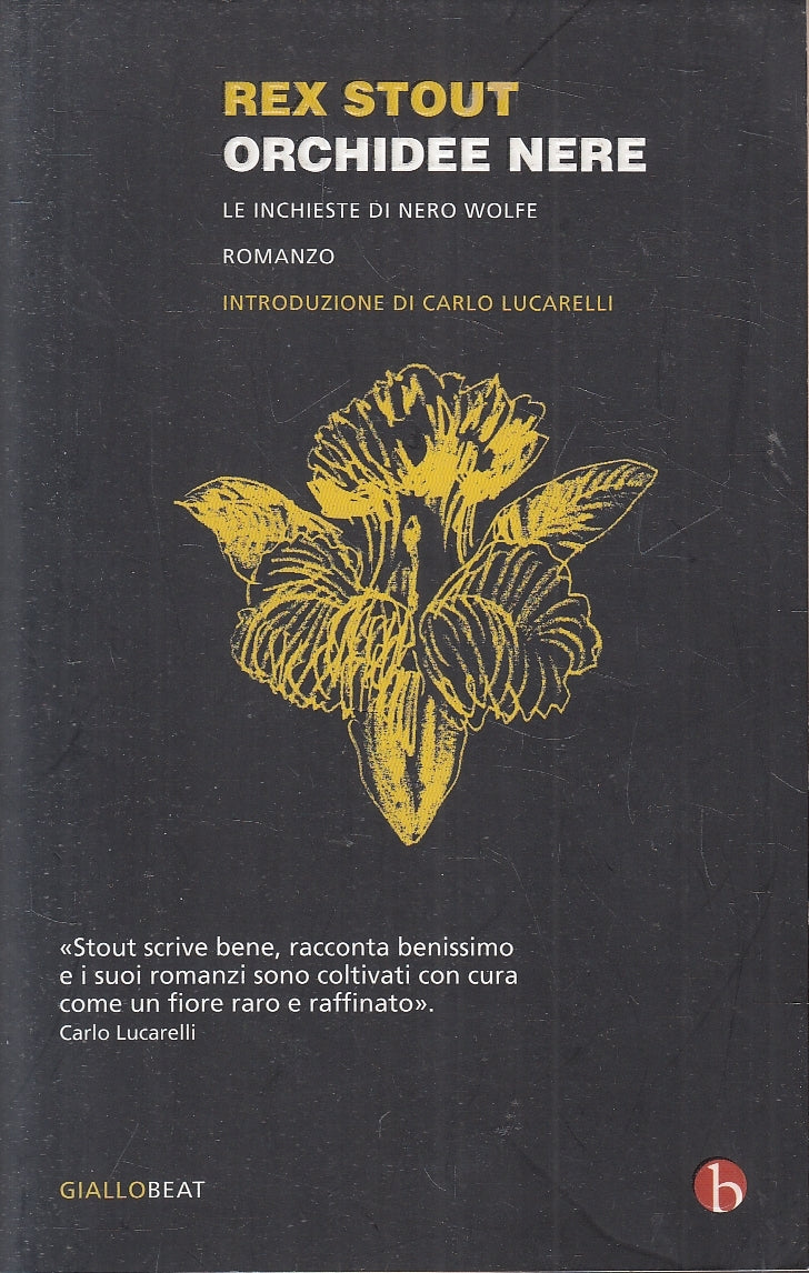 LN2- ORCHIDEE NERE INCHIESTE NERO WOLFE - REX STOUT - GIALLOBEAT - B - JXS100
