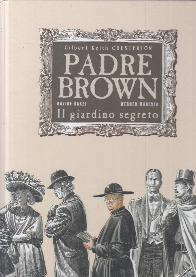 LB- PAFRE BROWN IL GIARDINO SEGRETO FUMETTI- CHESTERTON- RENOIR--- 2013- C- TDX