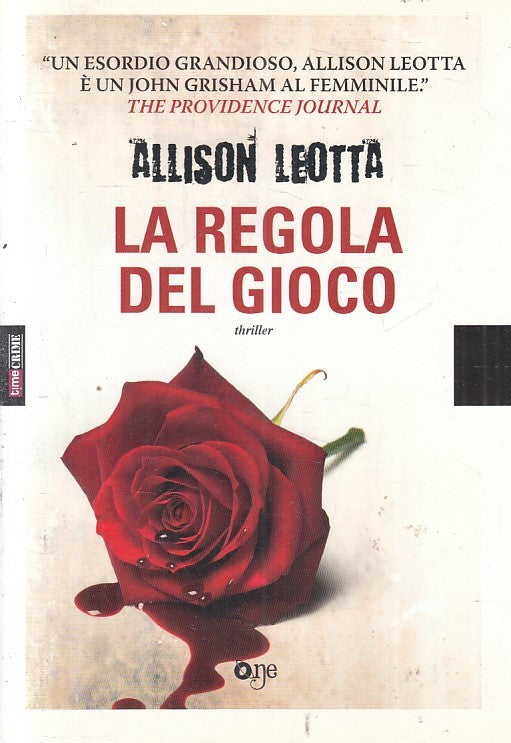 LN2- LA REGOLA DEL GIOCO - ALLISON LEOTTA - ONE TIMECRIME - B - JXS203