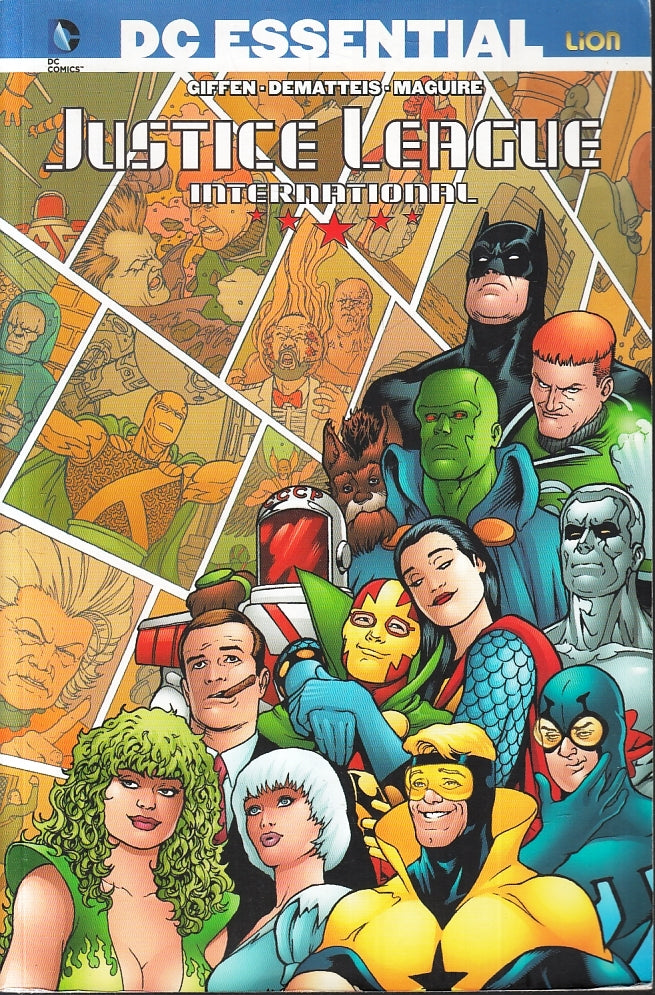 FV- JUSTICE LEAGUE INTERNATIONAL VOLUME 2 - GIFFEN - LION DC ESSENTIAL - B- VNX
