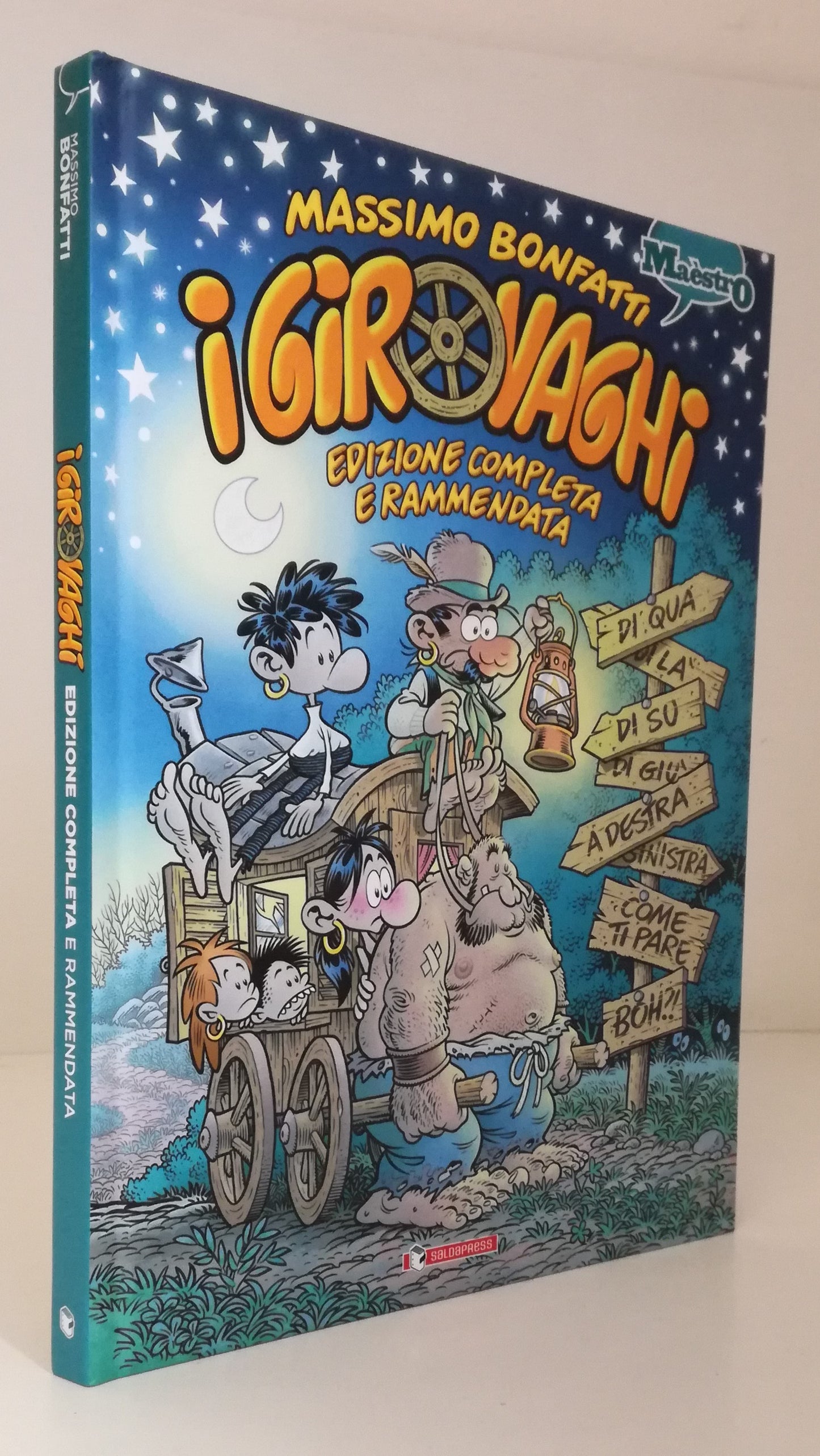 LN- I GIROVAGHI A FUMETTI - MASSIMO BONFATTI - SALDAPRESS --- 2016 - C - VHX
