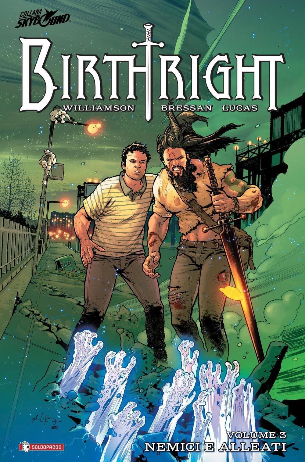 FV- BIRTHRIGHT 3 NEMICI E ALLEATI- WILLIAMSON BRESSAN LUCAS- SALDAPRESS-- B- R23