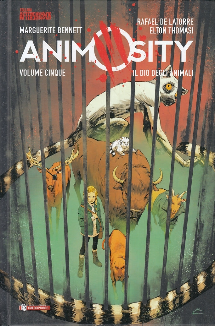 LB- ANIMOSITY VOLUME CINQUE DIO DEGLI ANIMALI- BENNETT- SALDAPRESS- 2020- C- TMX