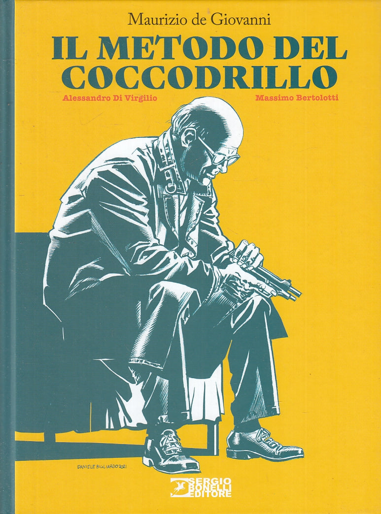FV- IL METODO DEL COCCODRILLO- MAURIZIO DE GIOVANNI FUMETTI- BONELLI- 2021-C-A23