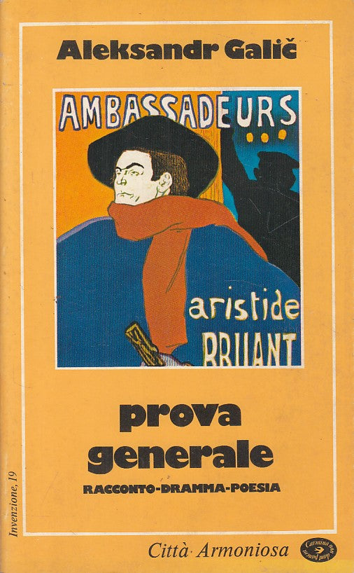 LN- PROVA GENERALE - GALIC - CITTA' ARMONIOSA - INVENZIONE -- 1978 - B - YFS206