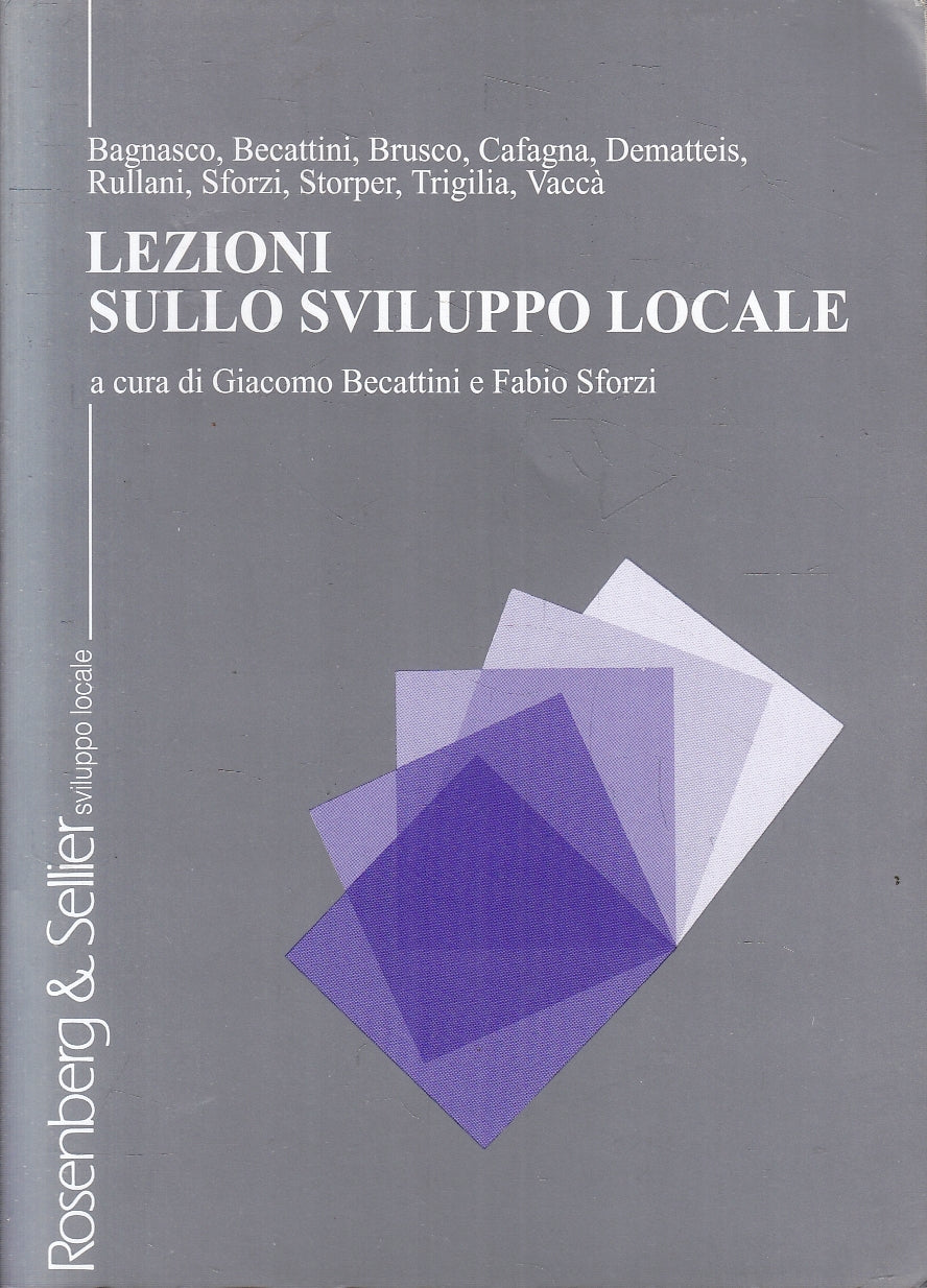 LZ- LEZIONI SULLO SVILUPPO LOCALE -- ROSENBERG SELLIER --- 2002- B- YFS183