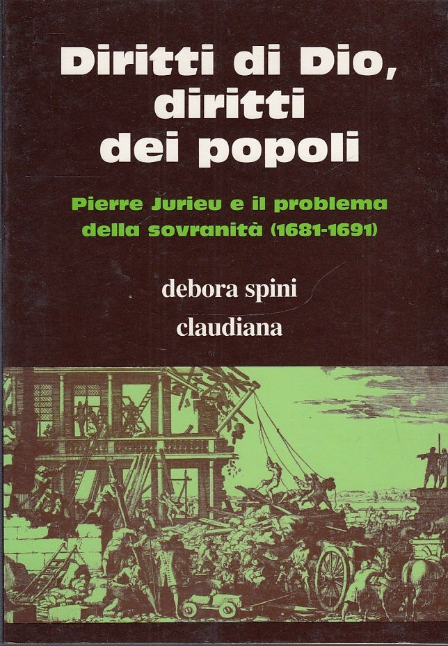 LS- DIRITTI DI DIO DIRITTI DEI POPOLI - SPINI - CLAUDIANA --- 1997- B- XFS22