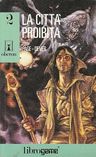 LF- SERIE OBERON N.2 LA CITTA' PROIBITA - DEVER - EL - LIBROGAME -- 1970- B- YFS
