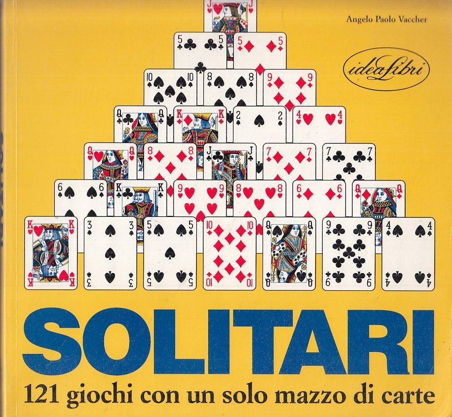 LZ - SOLITARI - ANGELO PAOLO VACCHER - IDEA LIBRI --- 1992 - B - YFS706