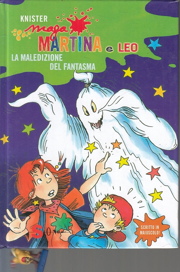 LB- MAGA MARTINA E LEO LA MALEDIZIONE DEL FANTASMA- KNISTER- SCUOLA---- C-ZFS478