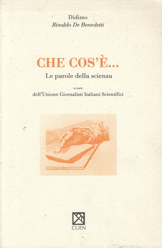 LS- CHE COS'E... LA PAROLA DELLA SCIENZA - DIDIMO - CUEN --- 1997 - B - ZFS400