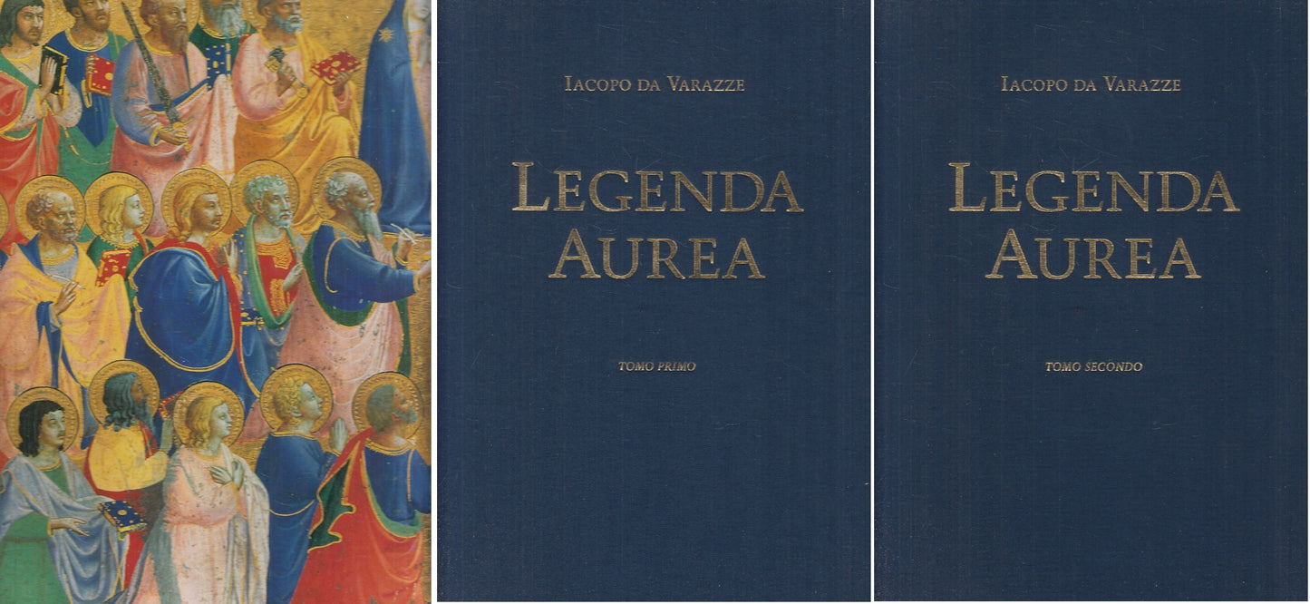 LT- LEGENDA AUREA 2 TOMI - DA VARAZZE - LE LETTERE --- 2000 - C - YFS843