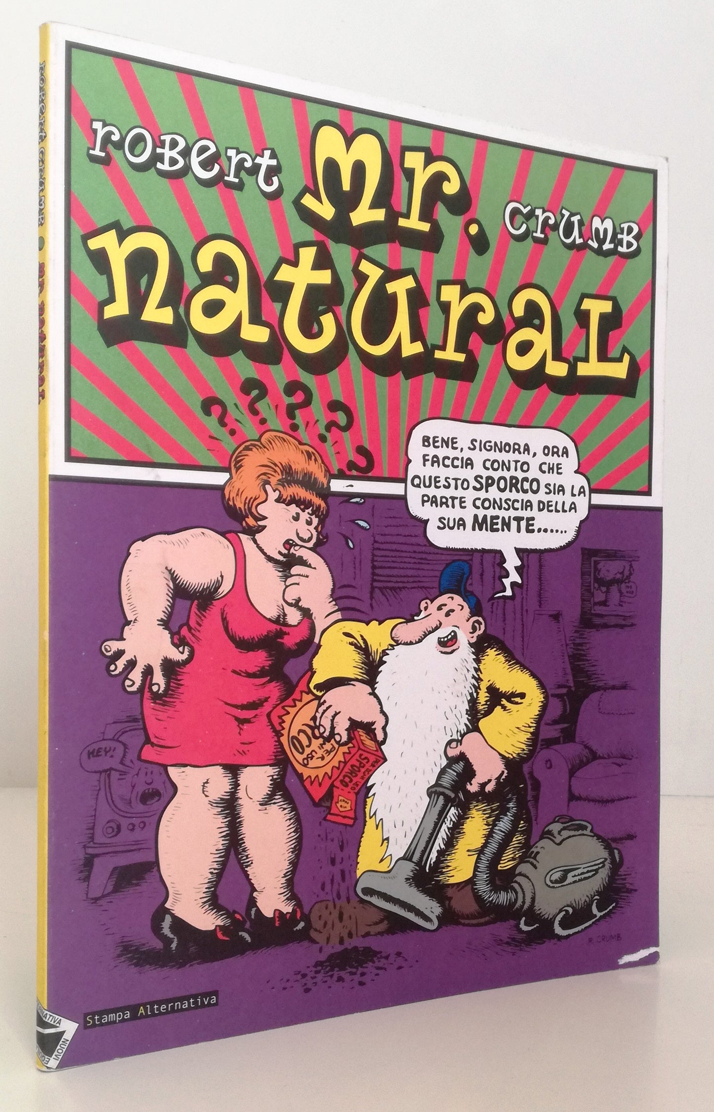 FV- MR. NATURAL - ROBERT CRUMB - STAMPA ALTERNATIVA - 2004 - B - VHX