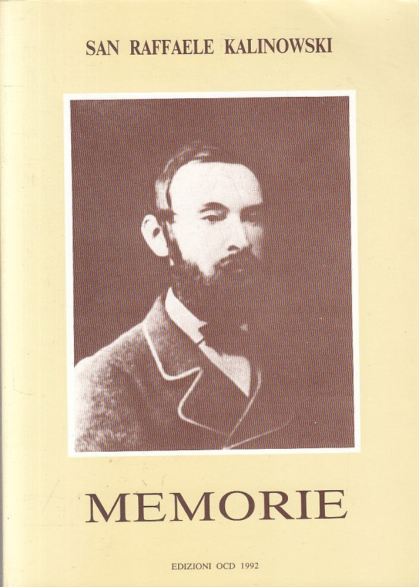 LS- MEMORIE (ANNI 1835/1877)- SAN RAFFAELE KALINOWSKI- OCD --- 1992 - B - ZFS635