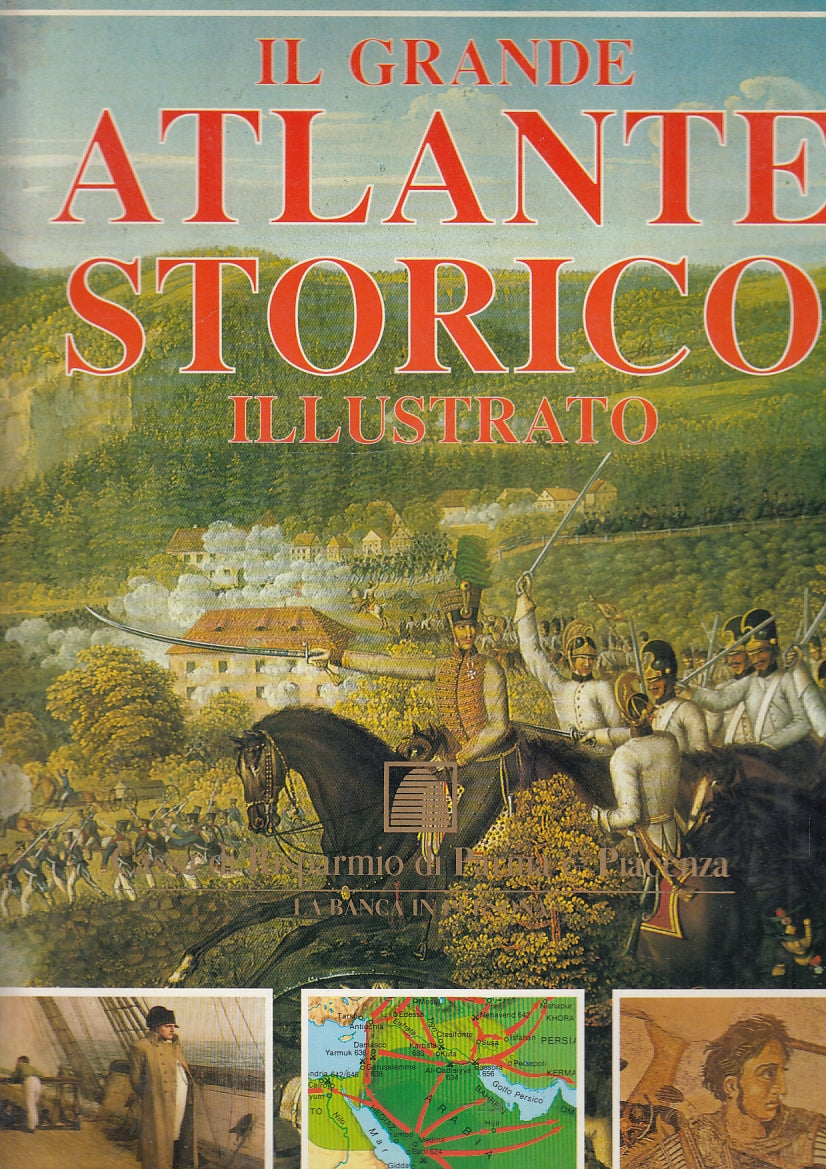 LV- IL GRANDE ATLANTE STORICO ILLUSTRATO -- VALLARDI --- 1994- CS- YFS286