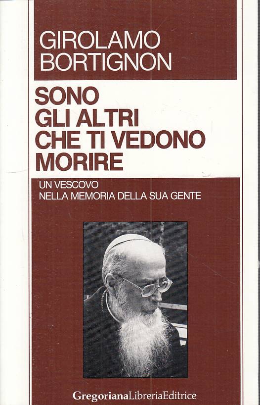 LS- SONO ALTRI CHE TI VEDONO MORIRE - BORTIGNON- GREGORIANA--- 1992 - B - YTS209