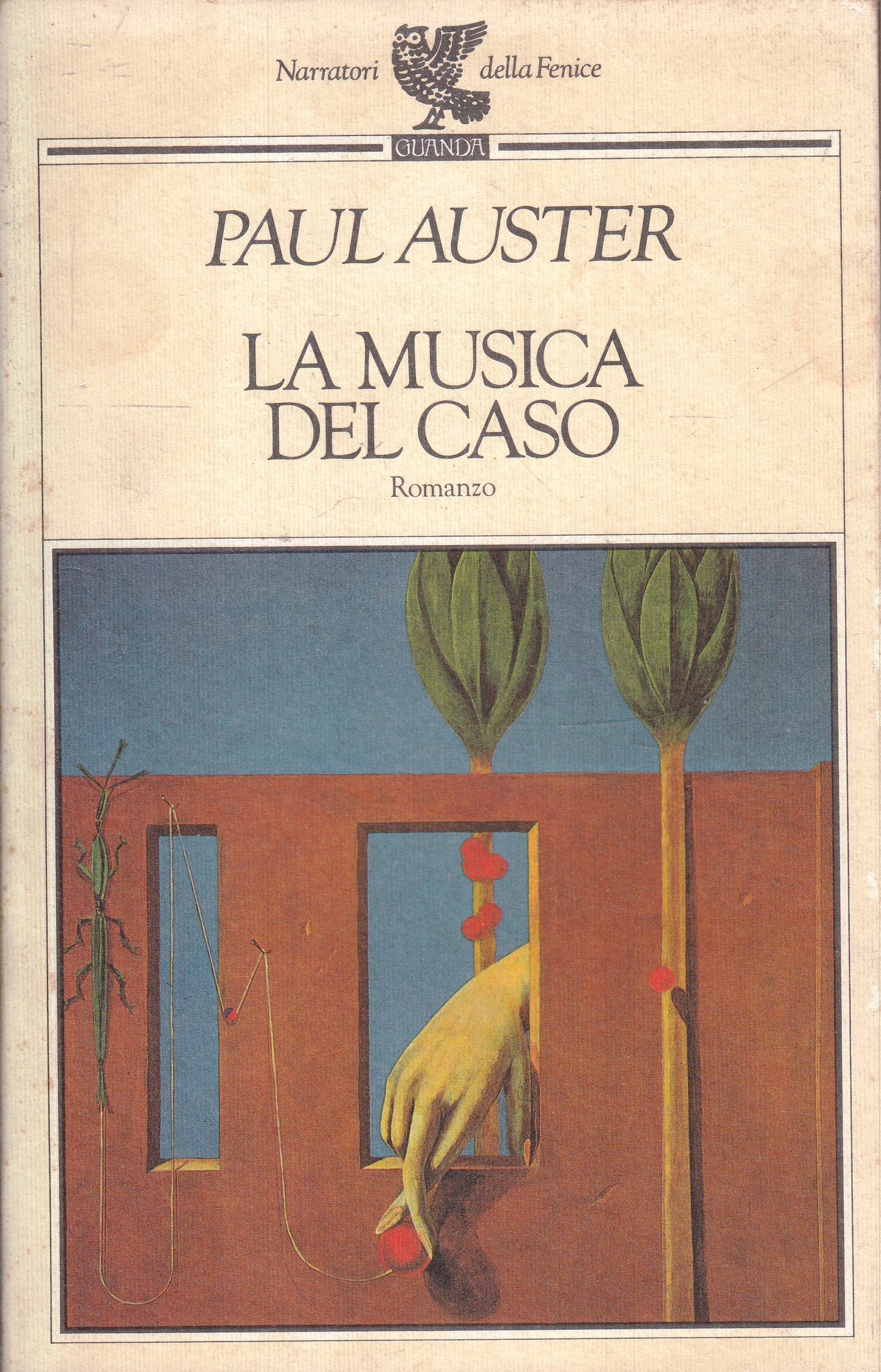 LN- LA MUSICA DEL CASO - PAUL AUSTER - GUANDA - NARRATORI FENICE -- 1991- B- XFS