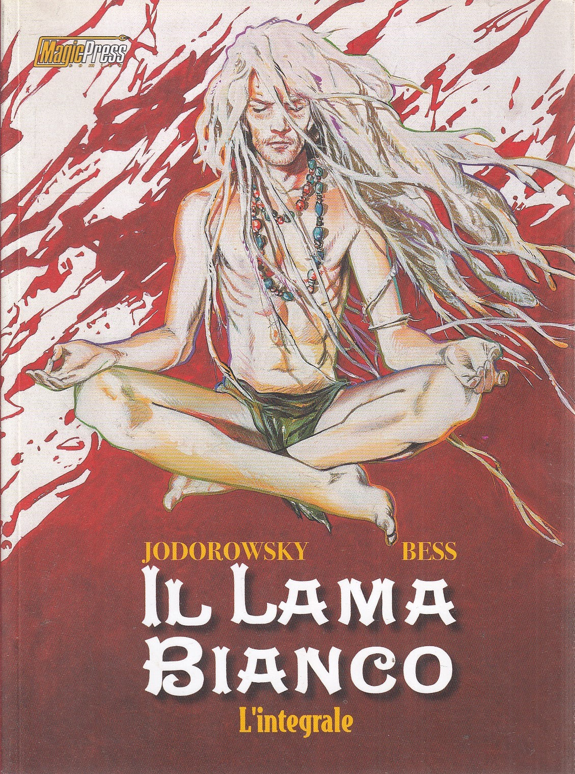 LN- IL LAMA BIANCO L'INTEGRALE A FUMETTI- JODOROWSKY BESS- MAGIC--- 2009- B- VHX