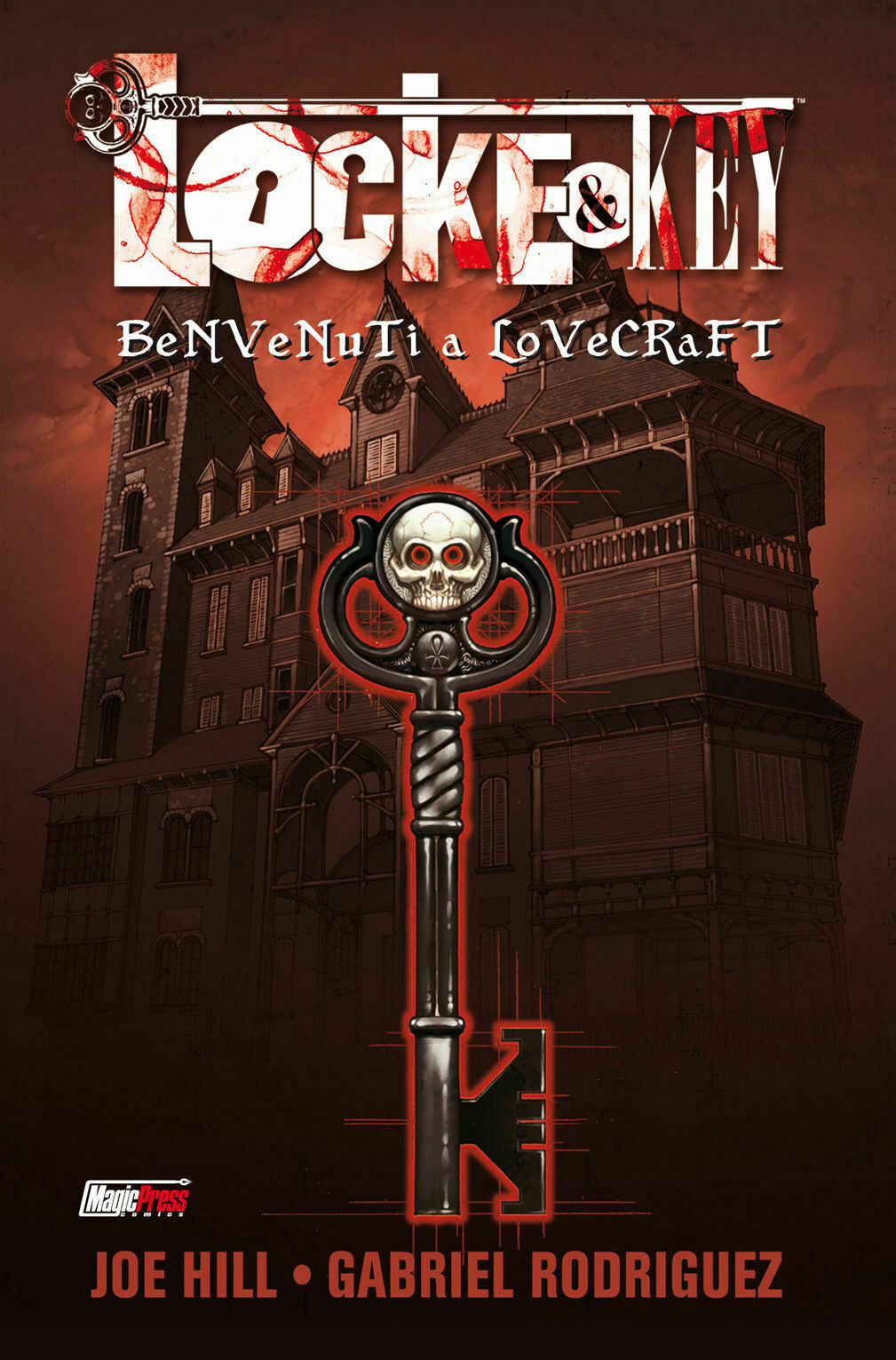 FV- LOCKE & KEY VOLUME 1 BENVENUTI A LOVECRAFT -- MAGIC PRESS -- B - R23