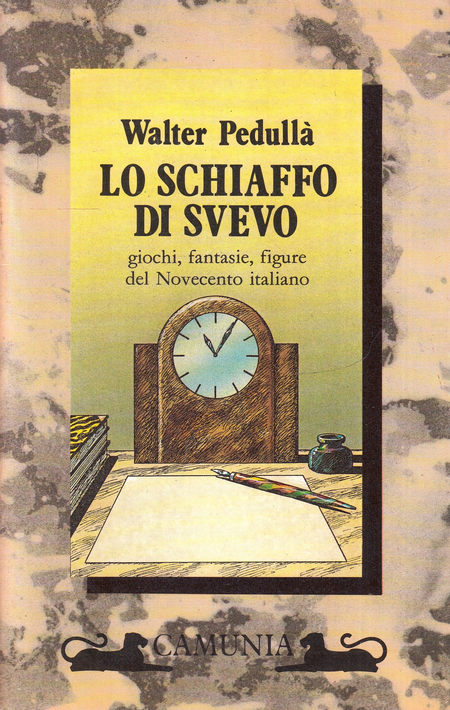 LN- LO SCHIAFFO DI SVEVO GIOCHI - WALTER PEDULLA' - CAMUNIA --- 1990 - B- ZFS233