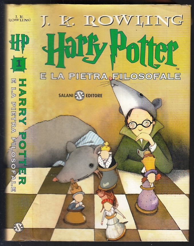 LF- HARRY POTTER E LA PIETRA FILOSOFALE - J. K. ROWLING- SALANI--- 2002- CS- XFS