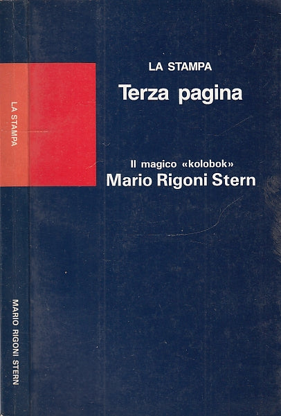 LN- IL MAGICO KOLOBOK - RIGONI STERN - LA STAMPA - TERZA PAGINA-- 1989- B- XFS39