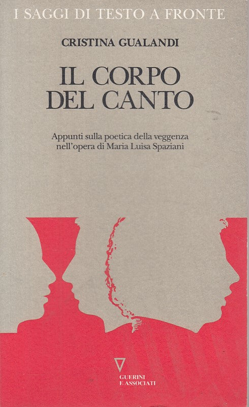 LS- IL CORPO DEL CANTO APPUNTI POETICA- GUALANDI - GUERINI --- 1994 - B - ZDS421