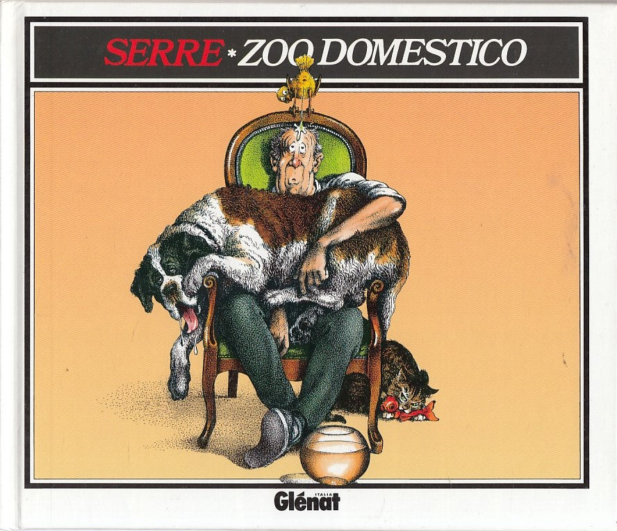 LN- ZOO DOMESTICO TANTE ILLUSTRAZIONI- SERRE- GLENAT-- 1a ED. - 1993 - C - YFS42