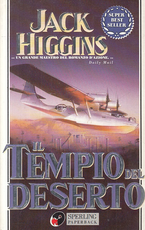 LN- IL TEMPIO DEL DESERTO - JACK HIGGINS - SPERLING --- 1995 - B - YFS402