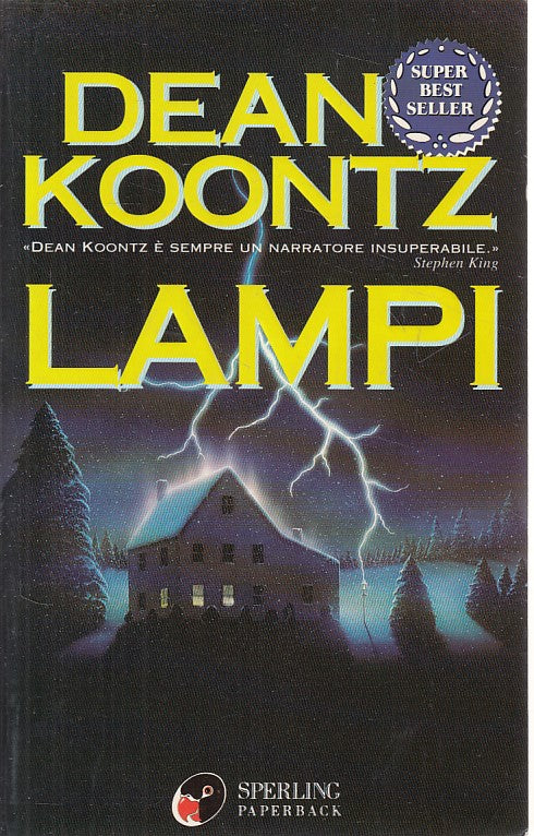 LN- LAMPI - DEAN KOONTZ - SPERLING - SUPERBESTSELLER -- 1999 - B - ZFS20