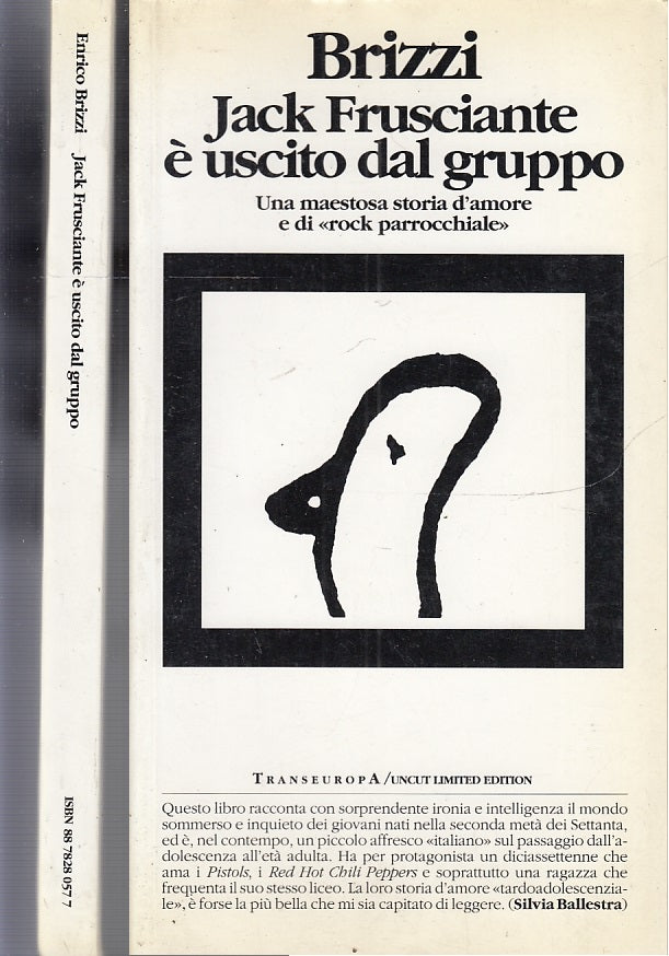 LN- JACK FRUSCIANTE E' USCITO DAL GRUPPO - BRIZZI- TRANSEUROPA--- 1994- B- XFS55