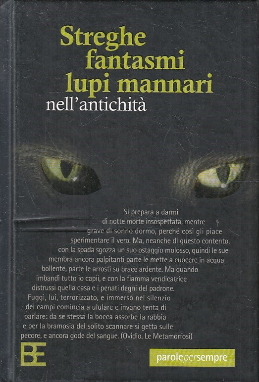LN2- STREGHE FANTASMI LUPI MANNARI NELL'ANTICHITA' - BARBERA - C - JXS256