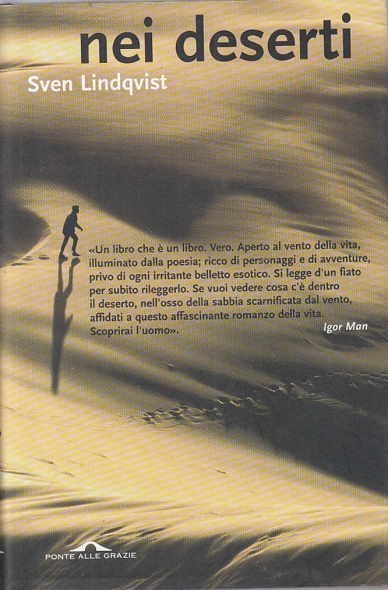 LN- NEI DESERTI - SVEN LINDQVIST - PONTE ALLE GRAZIE --- 2002 - CS - ZFS98