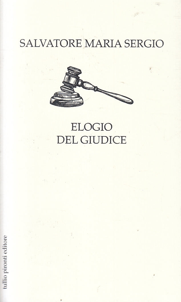 LN2- ELOGIO DEL GIUDICE - SERGIO - PIRONTI - B - JXS157