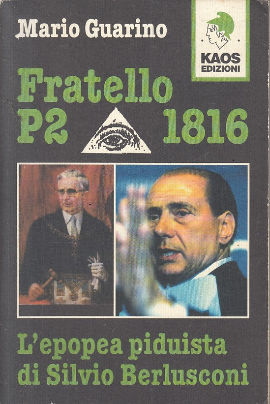 LS- FRATELLO PS 1816 SILVIO BERLUSCONI - GUARINO - KAOS --- 2001 - B - ZFS626
