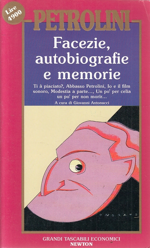 LN2- FACEZIE, AUTOBIOGRAFIE E MEMORIE - PETROLINI - NEWTON - B - JXS154