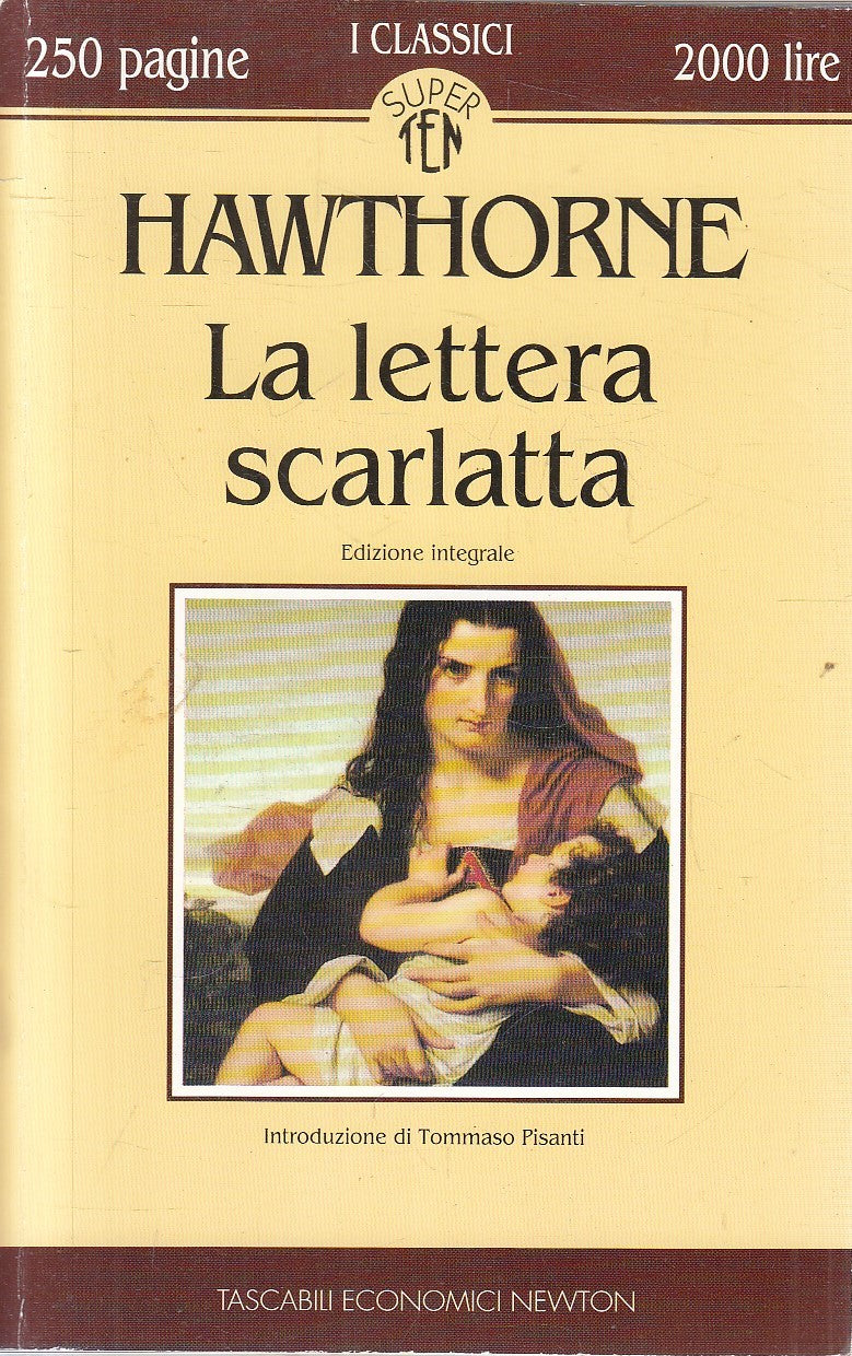 LA LETTERA SCARLATTA - HAWTHORNE - NEWTON SUPER TEN - B - JXS149