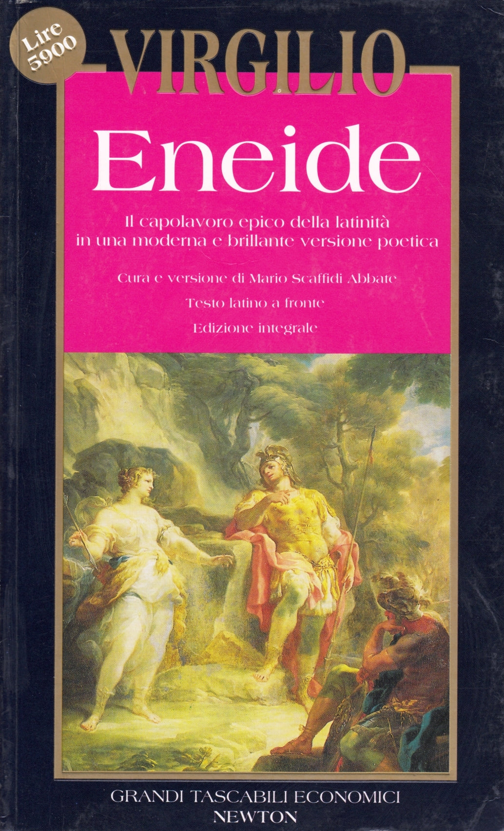 Eneide - Virgilio - Newton Grandi Tascabili Economici - 1a ed.- ZFS179