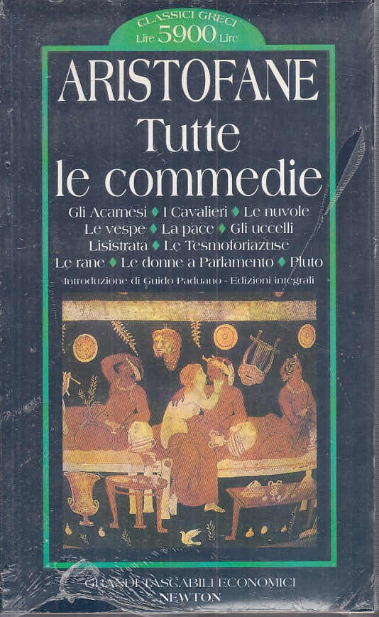 LS- TUTTE LE COMMEDIE SIGILLATO - ARISTOFANE - NEWTON --- 1994 - B - YFS40