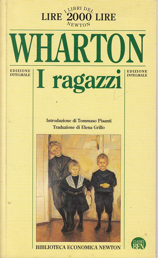 LN- I RAGAZZI - EDITH WHARTON - NEWTON -- 1a ED. - 1995 - B - YFS626