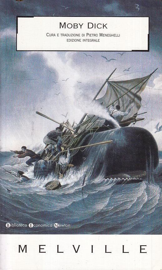LN2- MOBY DICK - MELVILLE - BIBLIOTECA ECONOMICA NEWTON - B - XFS