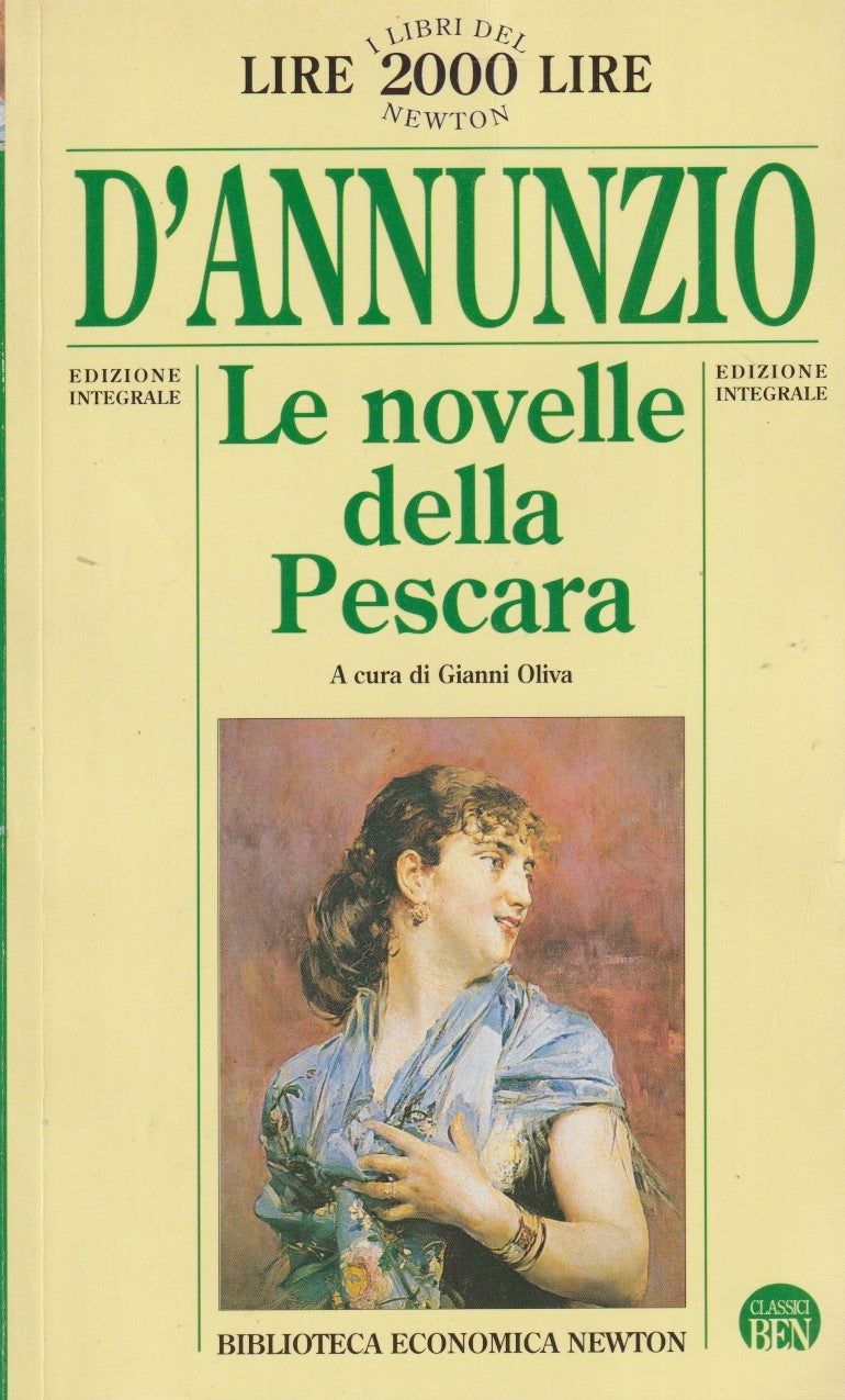Le novelle della pescara - D'annunzio - Newton Biblioteca economica - JXS90